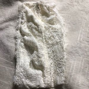 Aerie Bandeaus bra white/XS (unworn/ tag attached)